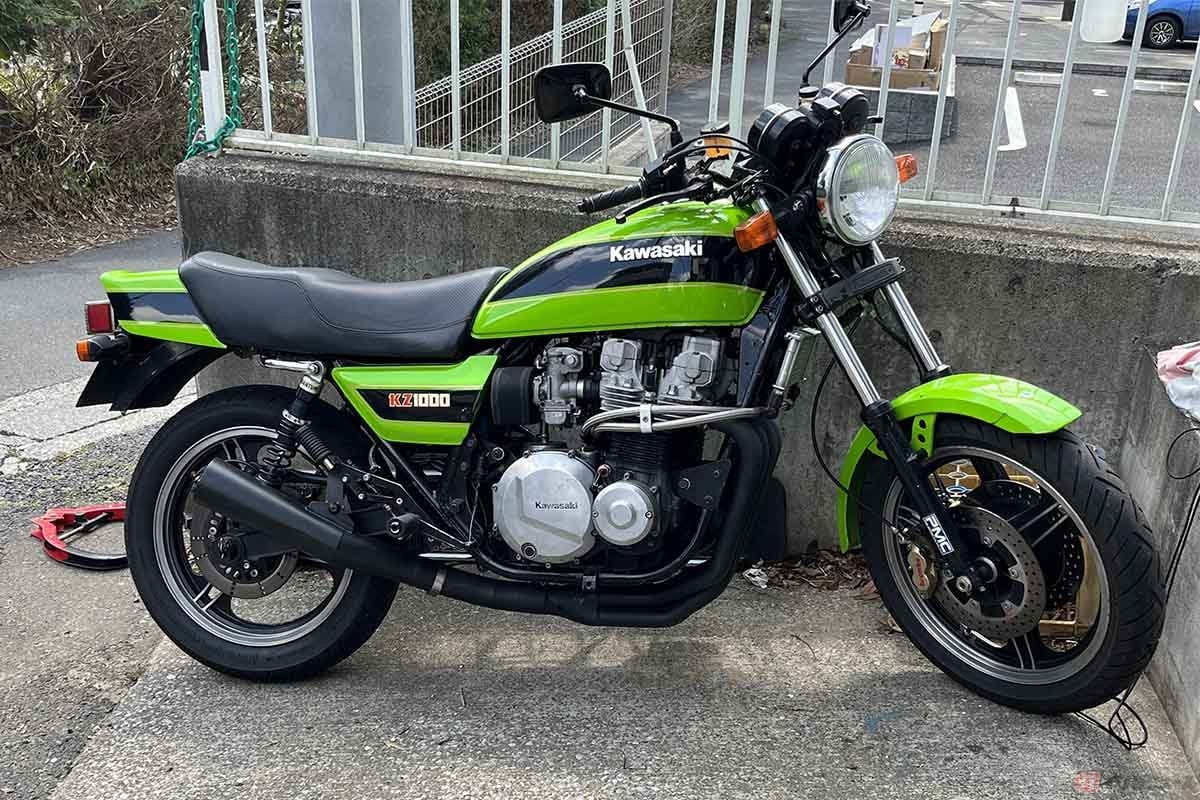 借りてきたKZ1000。多分めっちゃ高い
