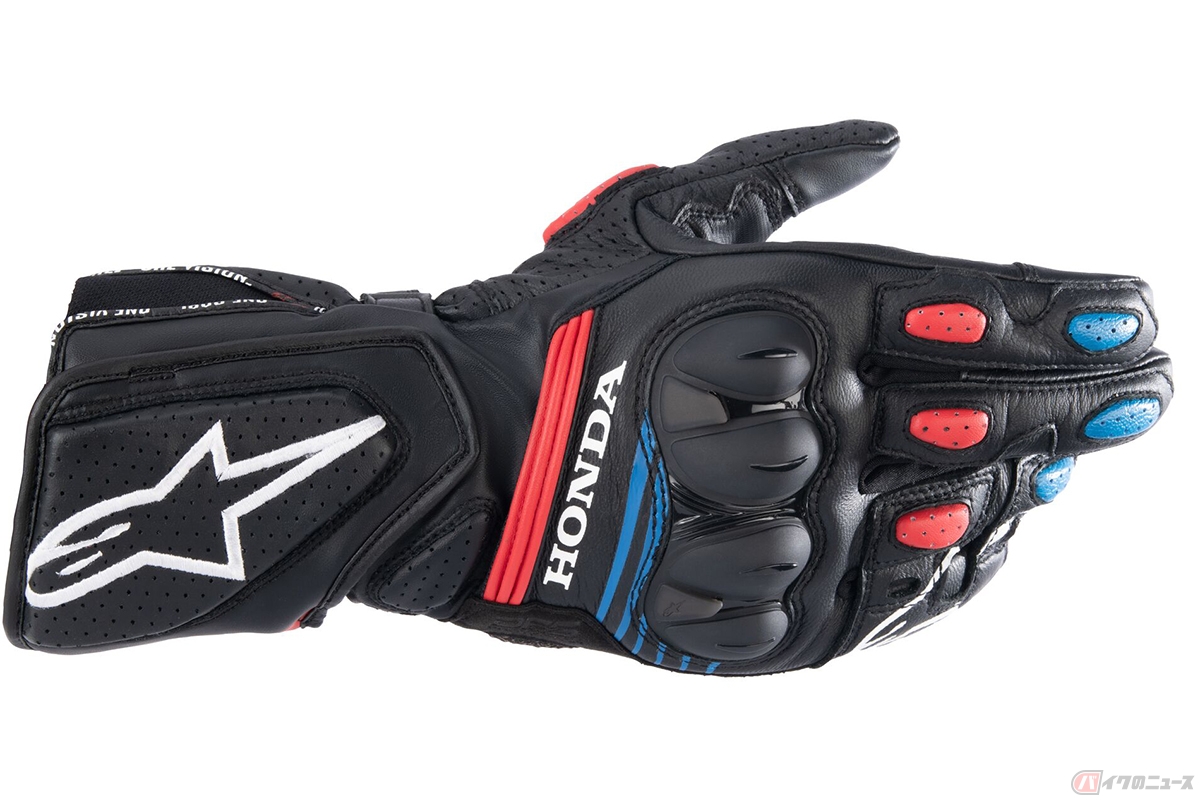 ホンダ SP-8V3 LEATHER GLOVES:PROTECTED LIKE A CHAMPION