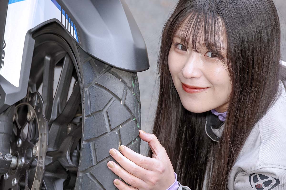 バイクの走りを安全に楽しむためには定期的なタイヤの点検が重要