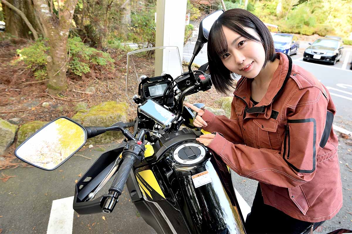 スマホをバイクに装着しているとスマホにダメージが及ぶ