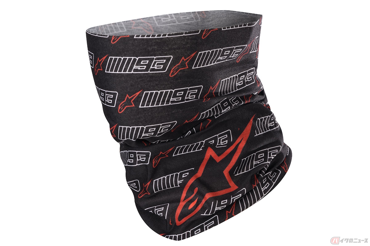 MM93 NECK TUBE ブラックホワイトレッド
