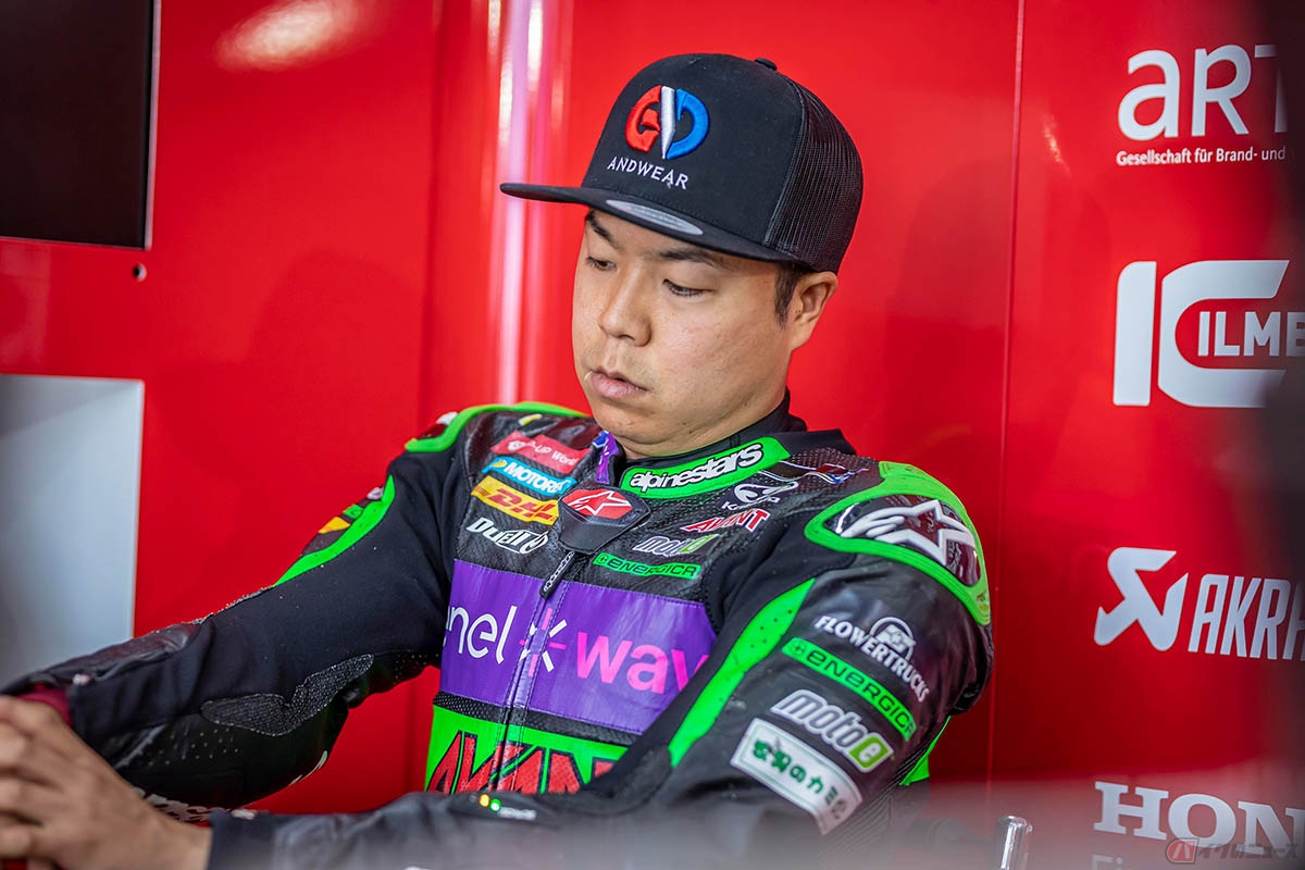 レースウィーク中の大久保光選手