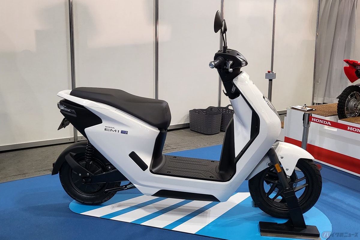 ホンダが発売する原付一種の電動二輪パーソナルコミューター「EM1 e:」