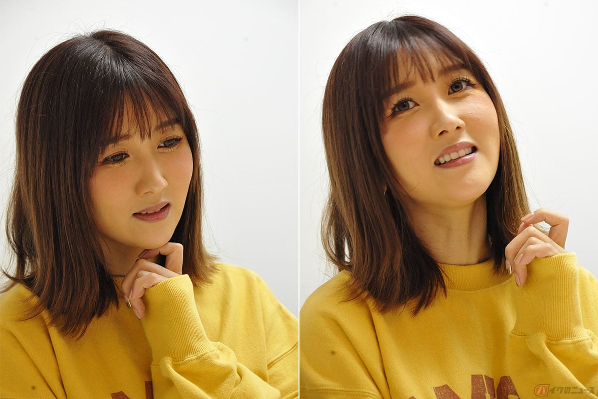 原研との関りをきっかけに、バイクの免許を取ってみんなとツーリングに行きたいと語っていた大槻ひびきさん