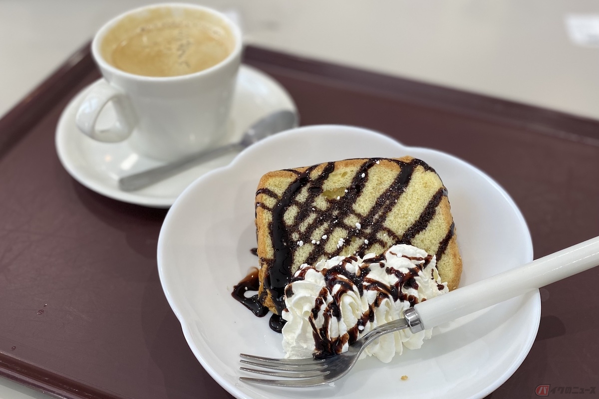 毎日食べたくなる味のケーキセット（500円）