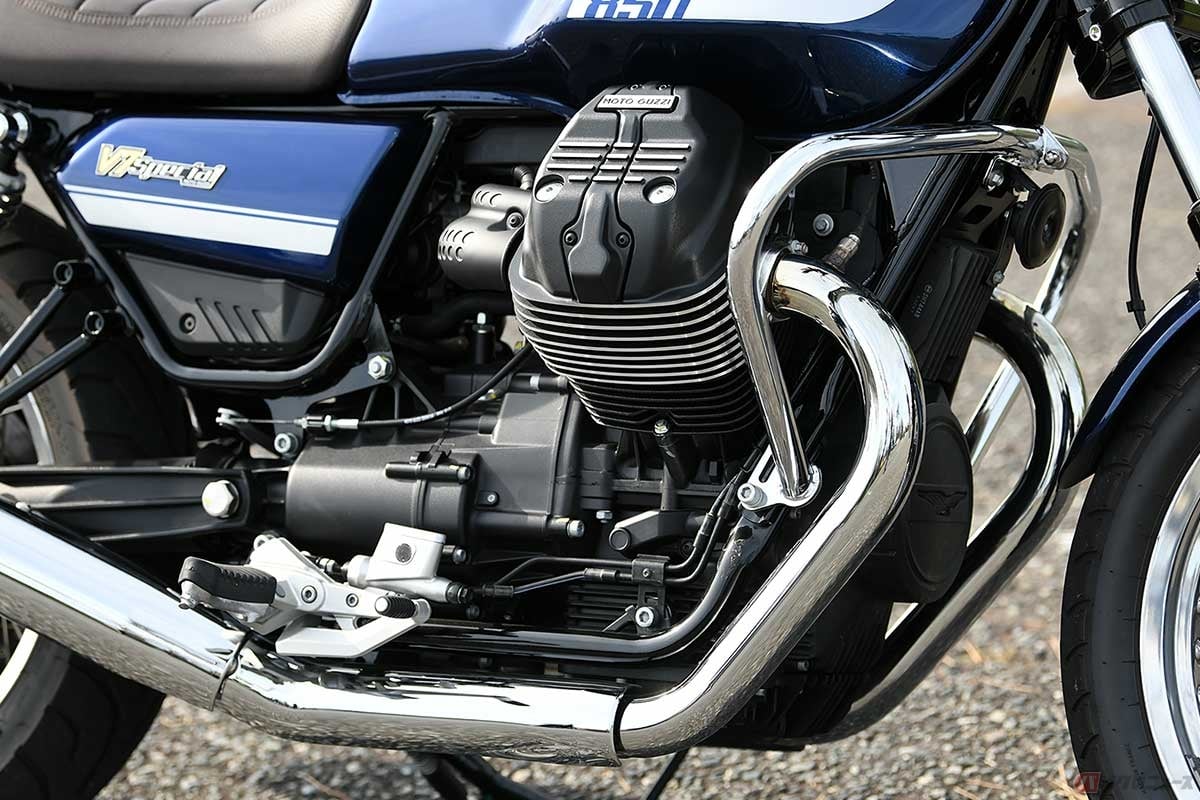 モトグッツィ「V7 Special」(2021年型) ※アクセサリー装着車両