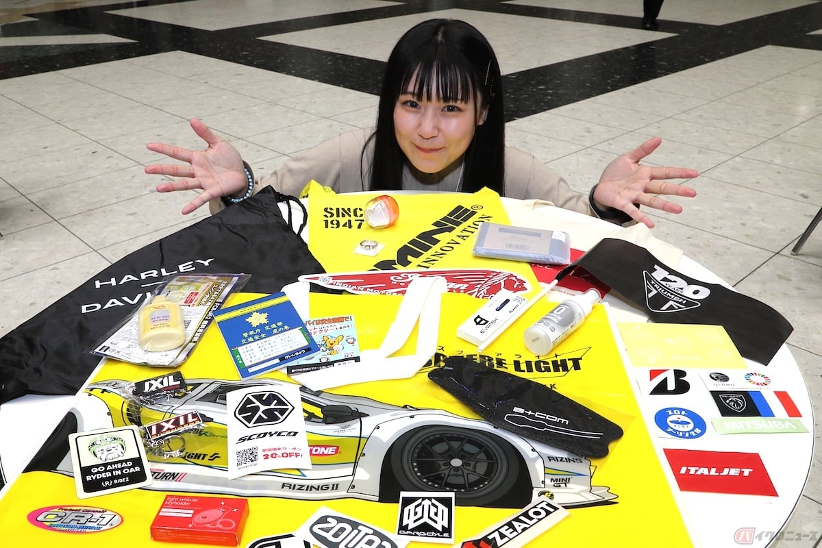 ノベルティを集めるだけでも楽しめた東京モーターサイクルショー2022