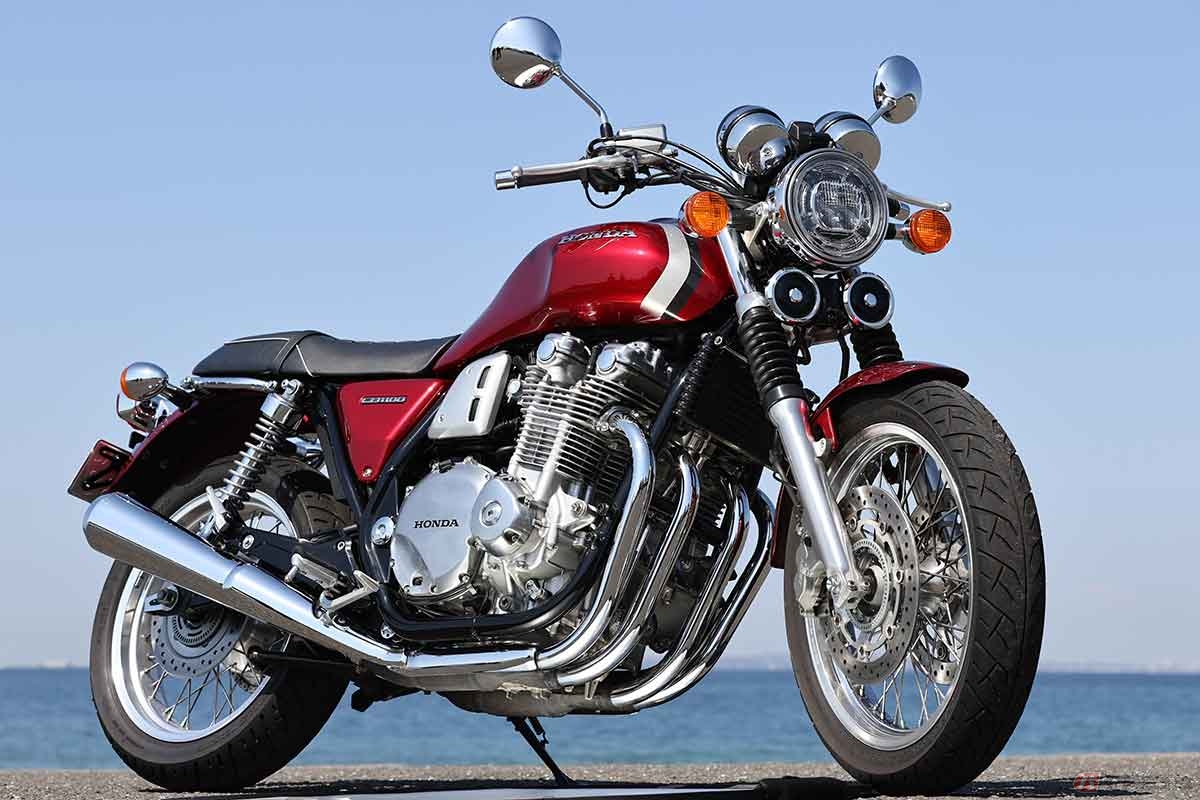 2021年型を最終モデルとして、国内販売向けの生産を終了した空冷方式のホンダ「CB1100 EX Final Edition」