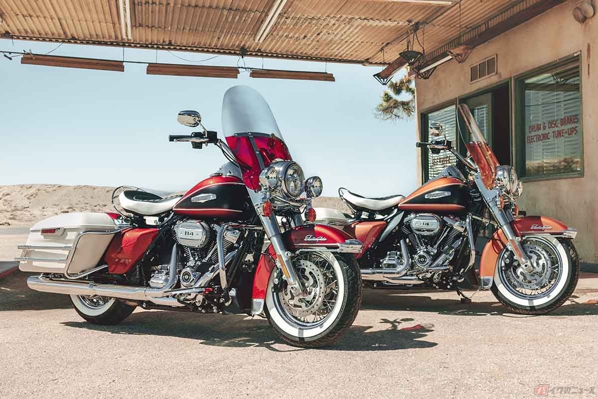 ハーレーダビッドソンの限定車「ELECTRA GLIDE HIGHWAY KING (エレクトラグライド ハイウェイキング)」