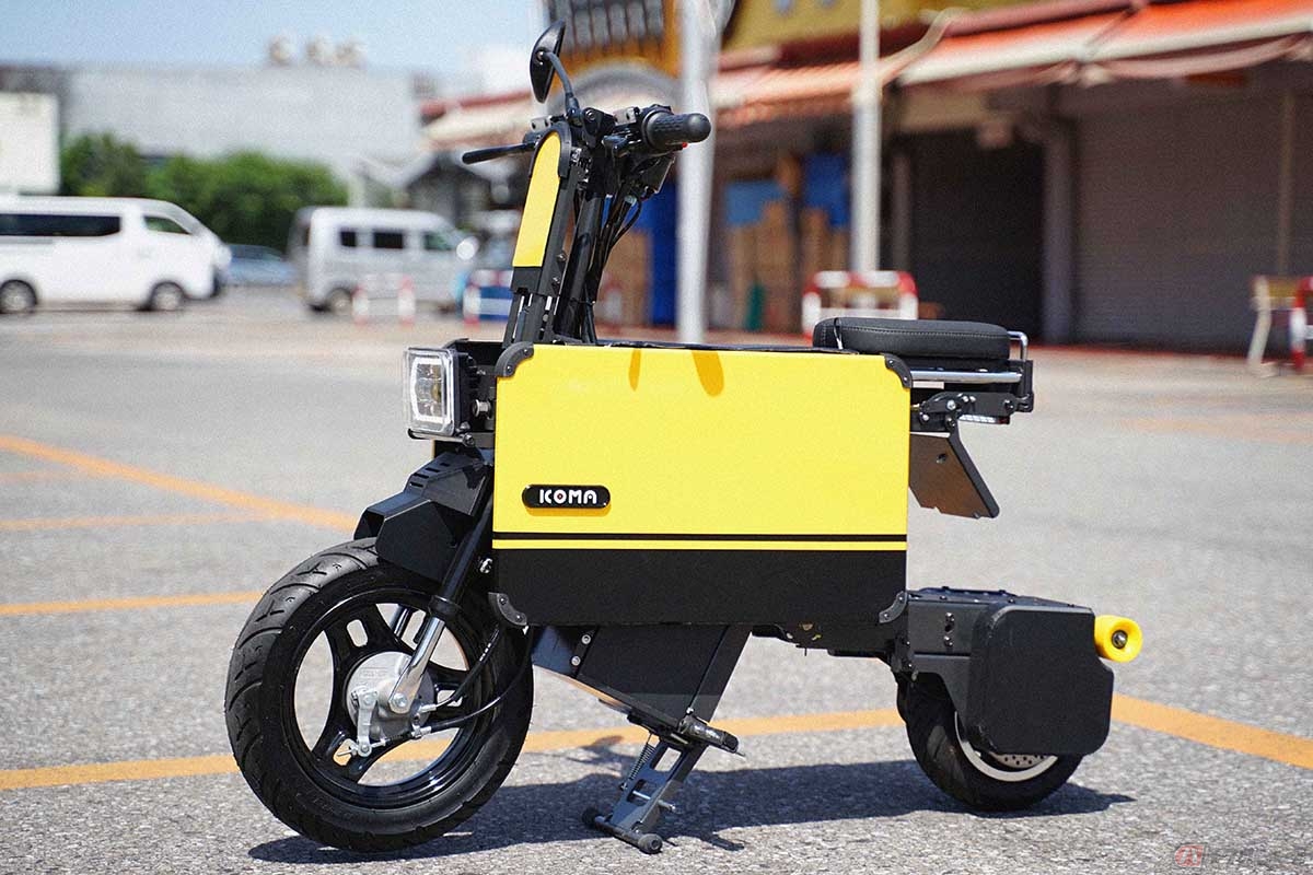 折りたたみ電動バイク「ICOMA タタメルバイク」