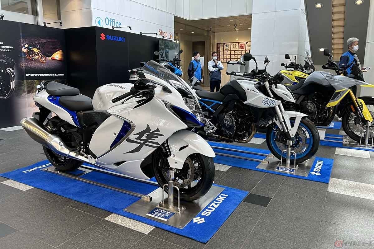 4月29日・30日に開催された「スズキモーターサイクルコレクション2023in仙台」の様子