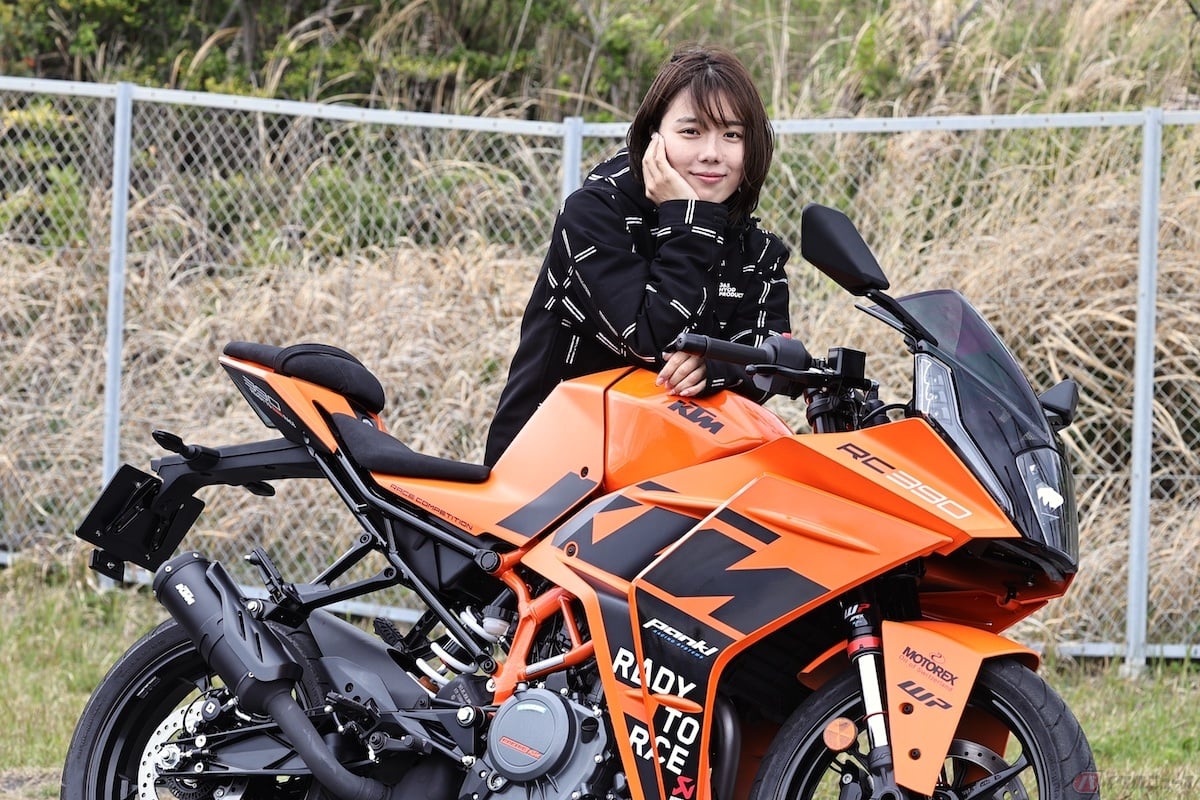 KTM『RC 390』に試乗します
