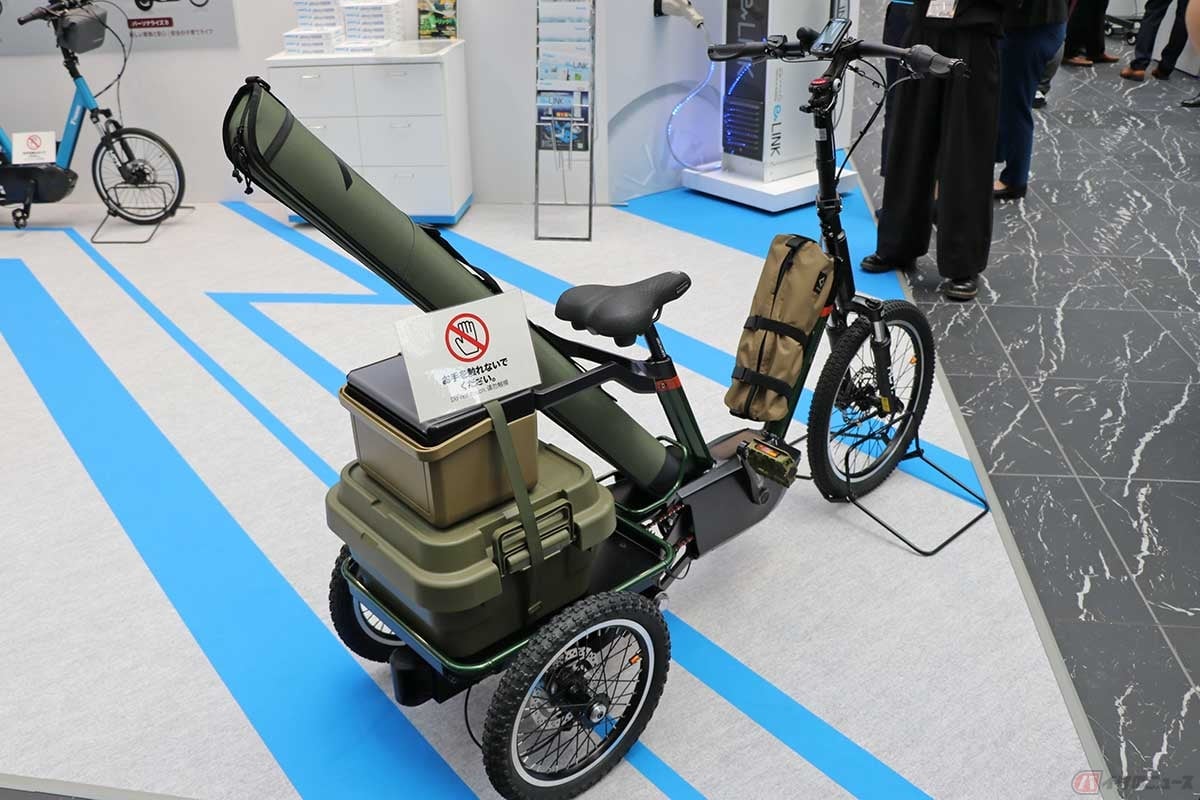 世界的なチェーンメーカーとしても知られる株式会社椿本チエインが開発した電動アシスト3輪自転車「多目的e-Cargo」のコンセプトモデル