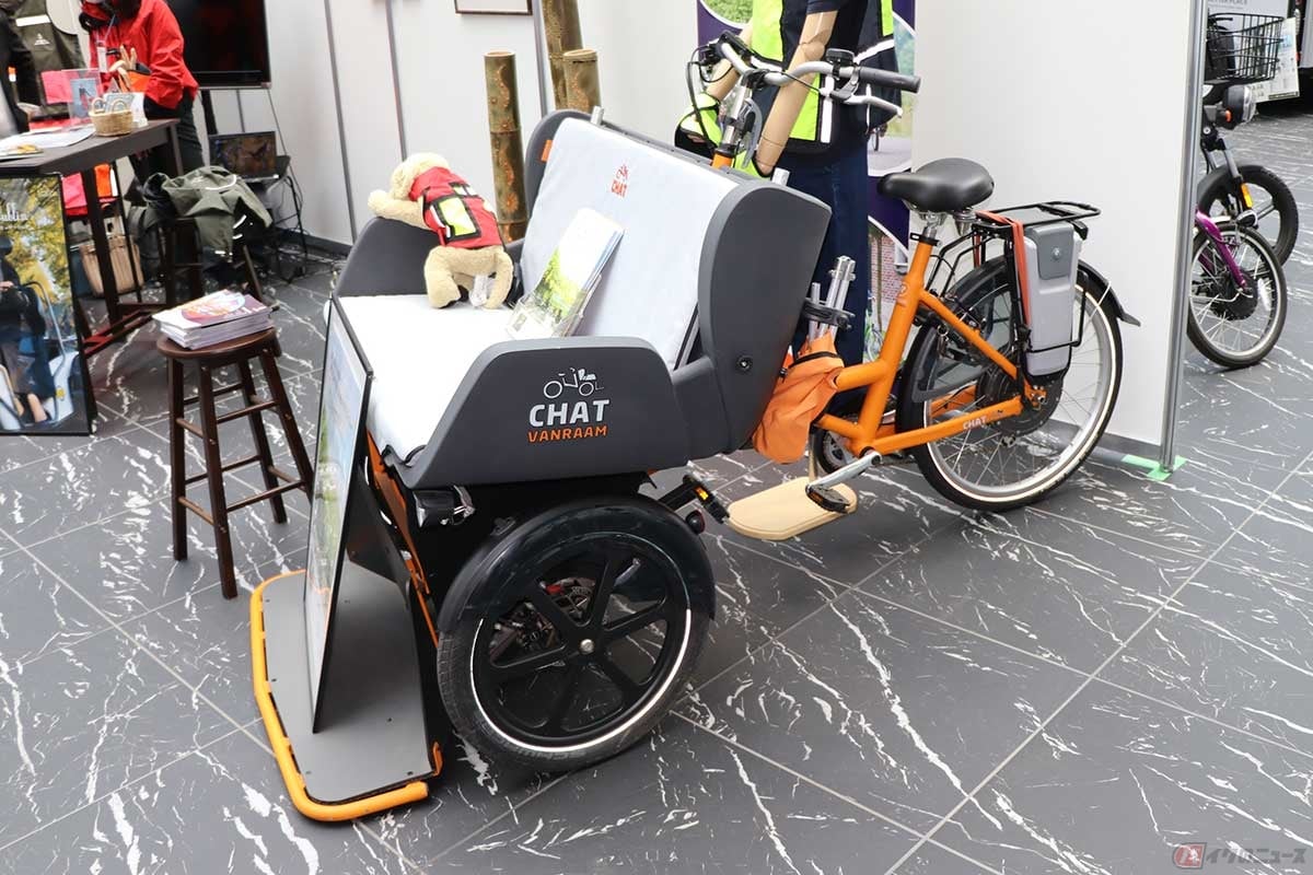 さまざまなアイデアが詰まった「Van Raam」のe-BIKE