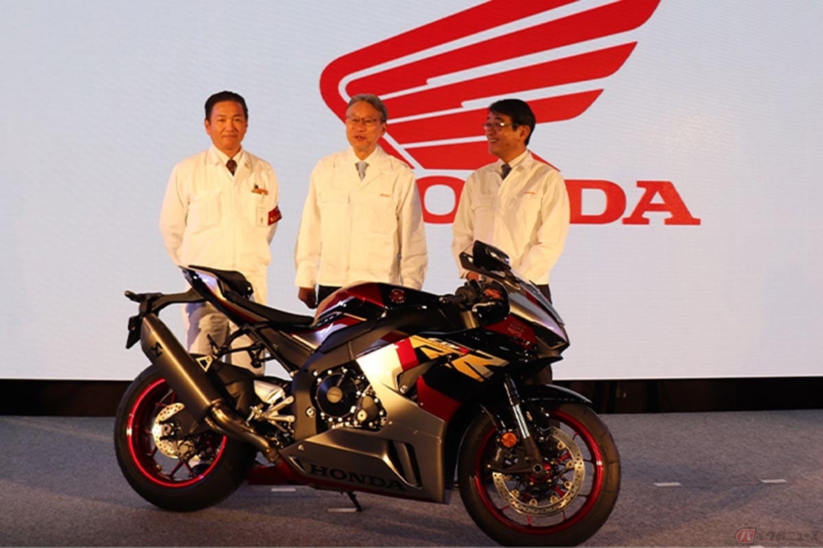 ホンダ熊本製作所 二輪車生産累計2000万台式典の様子