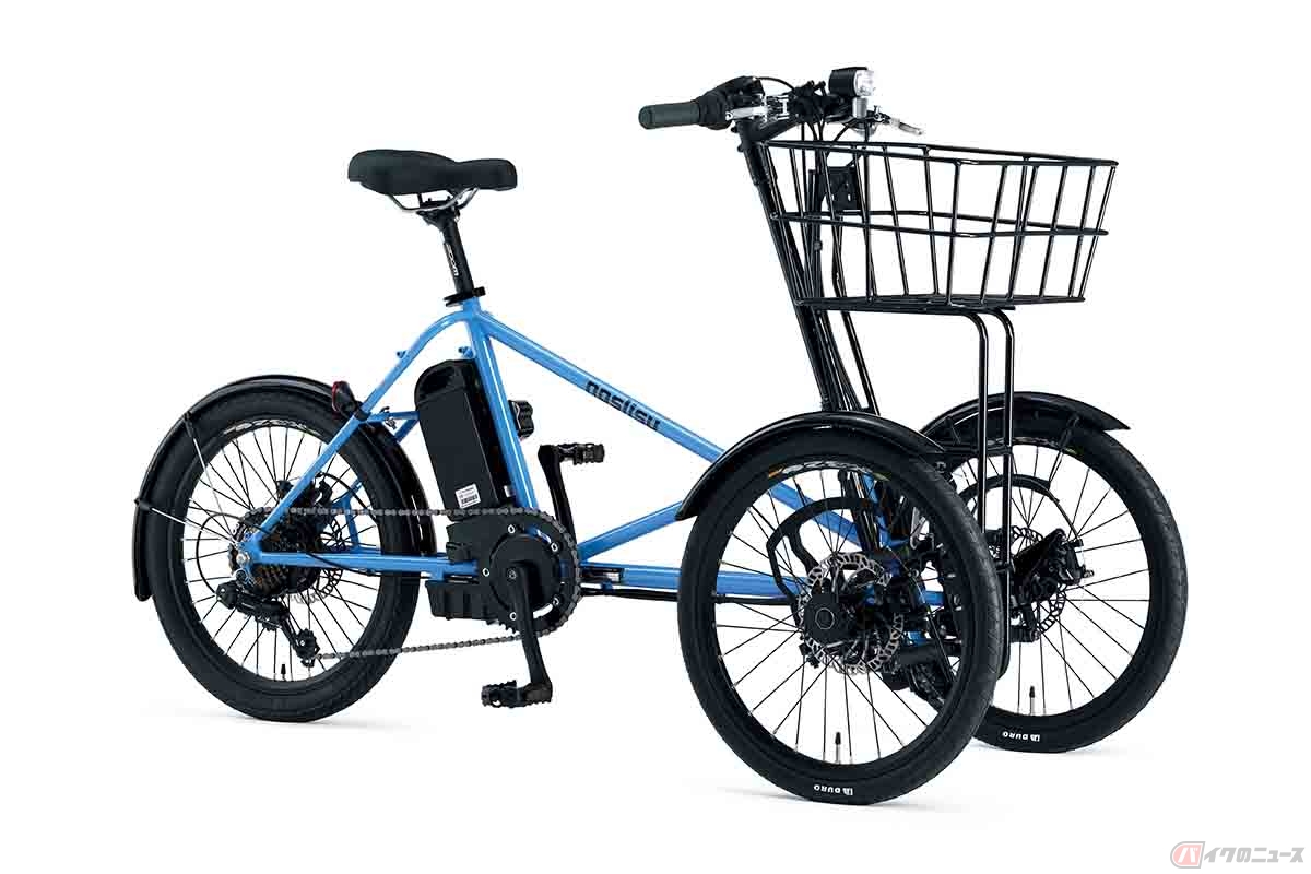 カワサキの電動3輪モデル「noslisu(ノスリス)」