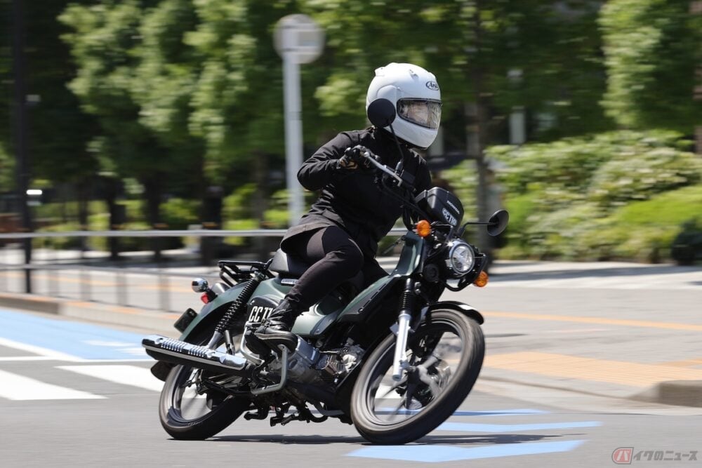 他の自動車と同様に法定速度が60km／hとなっている点も魅力