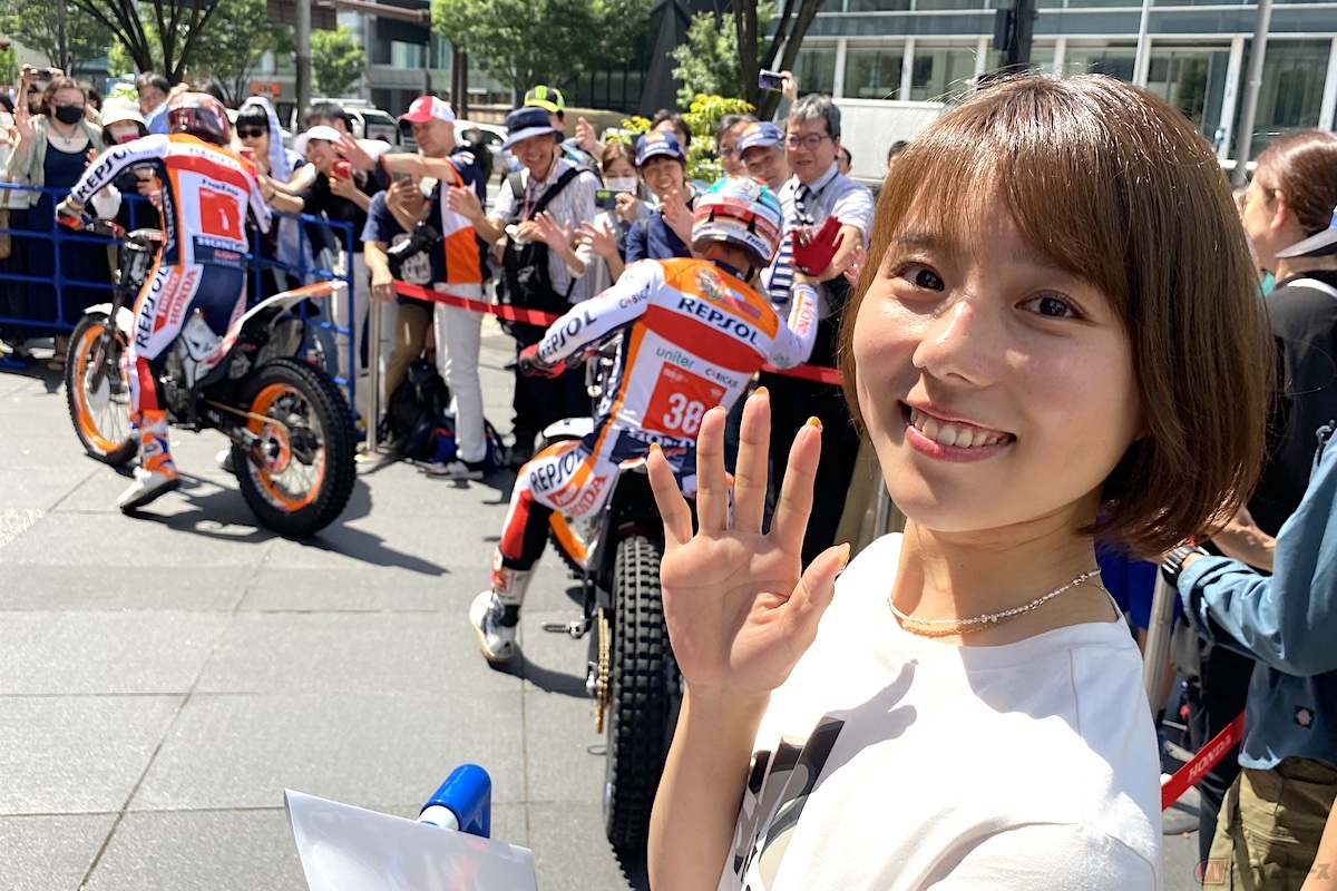 Hondaウェルカムプラザ青山で行われたトライアルのデモンストレーションを観覧してきました