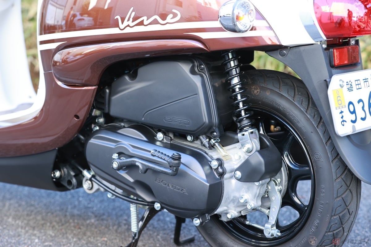 ホンダが製造するヤマハ原付一種スクーター「Vino」