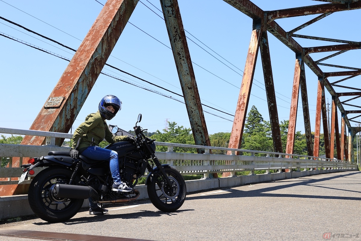 試乗の中で従来のエリミネーターには無かった新しい一面に触れられた