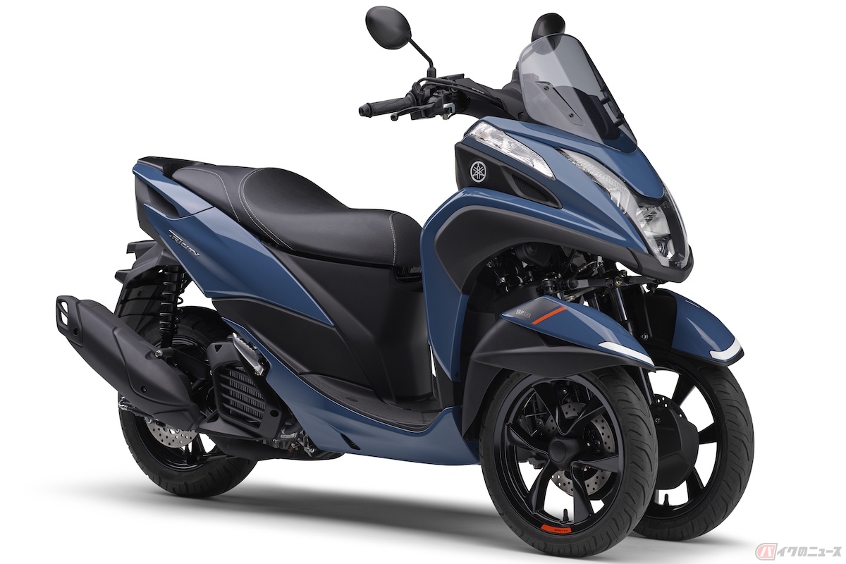 ヤマハ独自の技術LMWテクノロジーを採用した「トリシティ125」