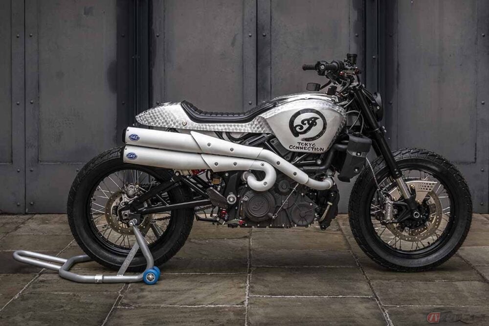 インディアン×サイドバーンマガジンの「FTR」カスタムプロジェクト