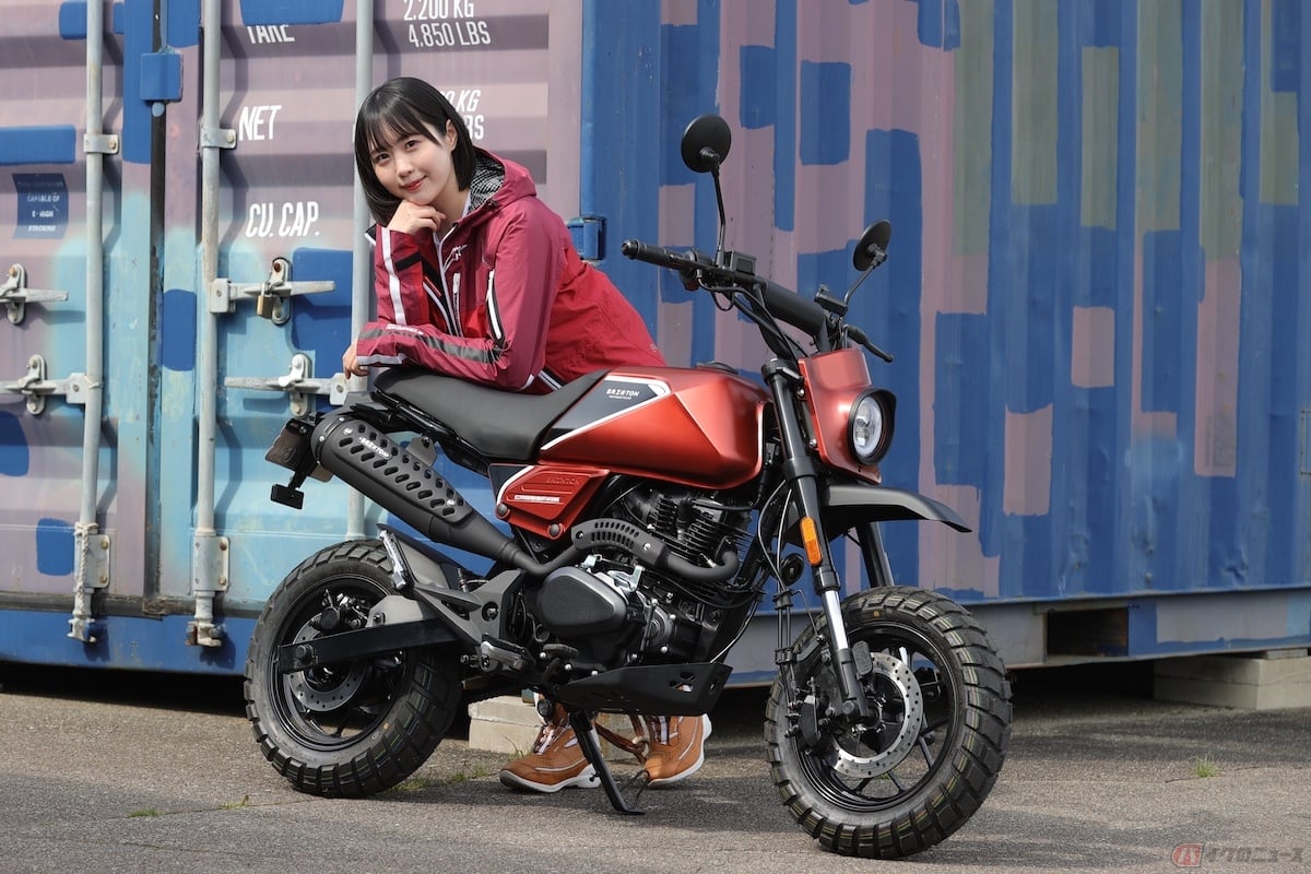 ブリクストンモーターサイクルの原付二種モデル「クロスファイア125XS」で寄り道