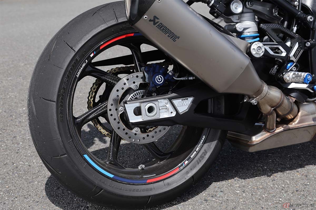 バイクの前後タイヤにはそれぞれに指定がある