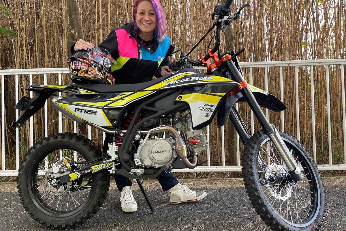 都内での通勤も楽しくしてくれるNicot motorcycle「PT125」