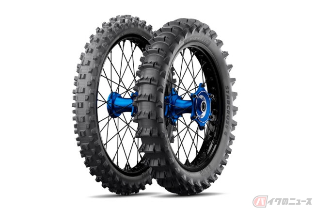 プロライダーと共同開発の競技用モトクロスタイヤ ミシュランが