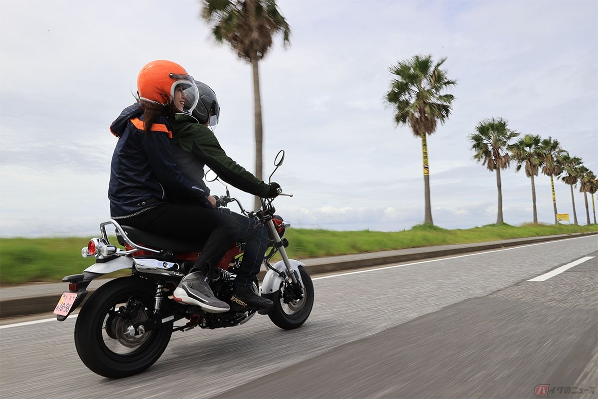 タンデム走行が可能なバイクの条件は排気量51㏄以上