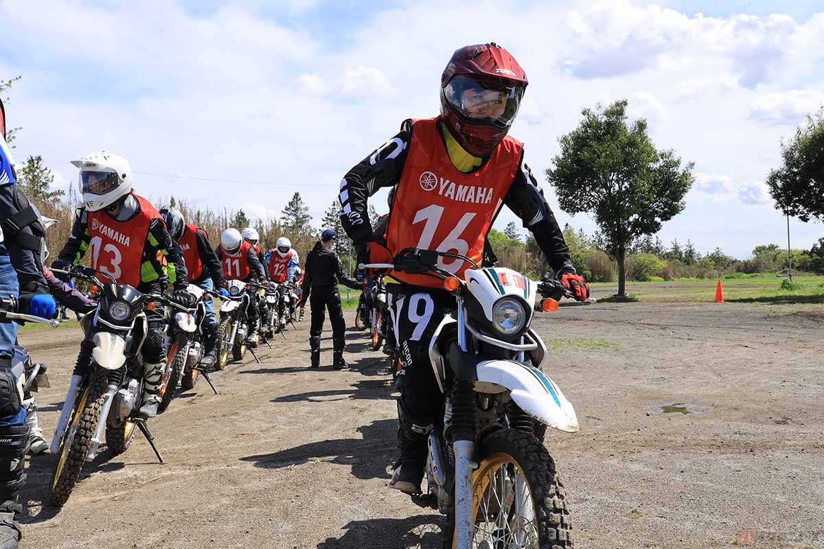 ライディング姿勢の確認もバイクを楽しむために重要な要素