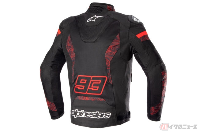 Alpinestars メッシュジャケット 93 レッド/ブラック マルケス 左腕の「93」って何でしょう？ アルパインスターズの新作メッシュ