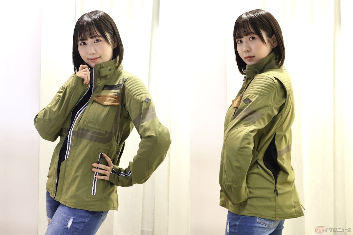 アーカナジャケット(レディース)に一目惚れ