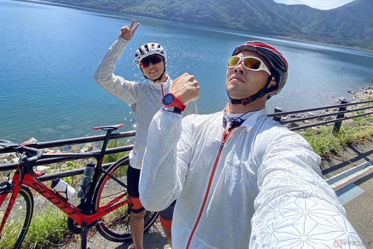 自転車トレーニングは結構好き。漕いでいて気持ちいい