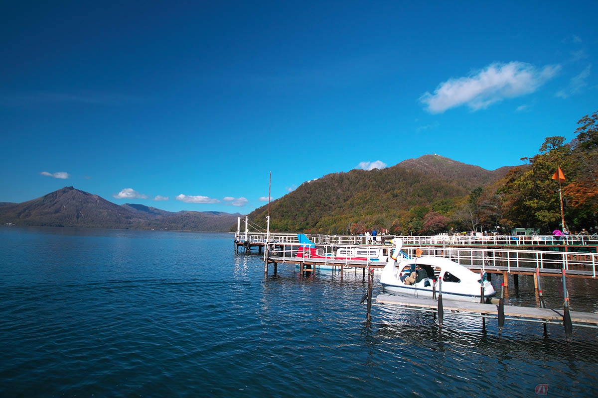 千歳市にある「支笏湖」