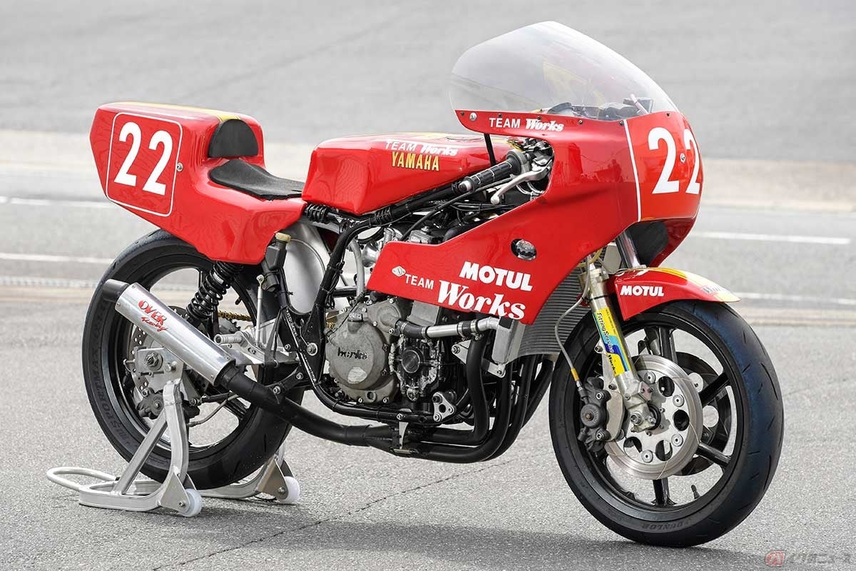 ホンダ「CBX400F」やカワサキ「Z400FX」系エンジンの「モリワキZERO」は他に存在するけれど、ヤマハ「XJ400Z」用エンジンを搭載するのは、世界で唯一、この車両だけだろう