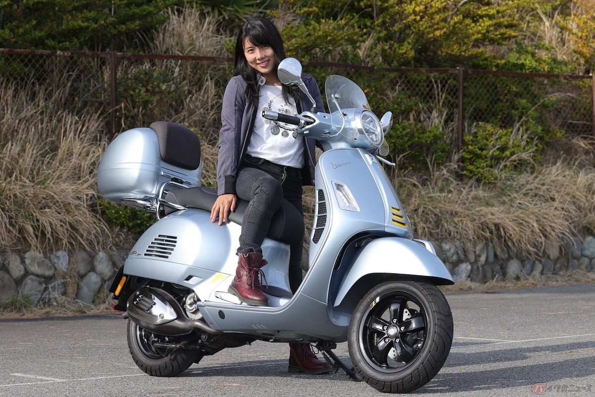 ベスパ「GTS SuperTech 300」に試乗します