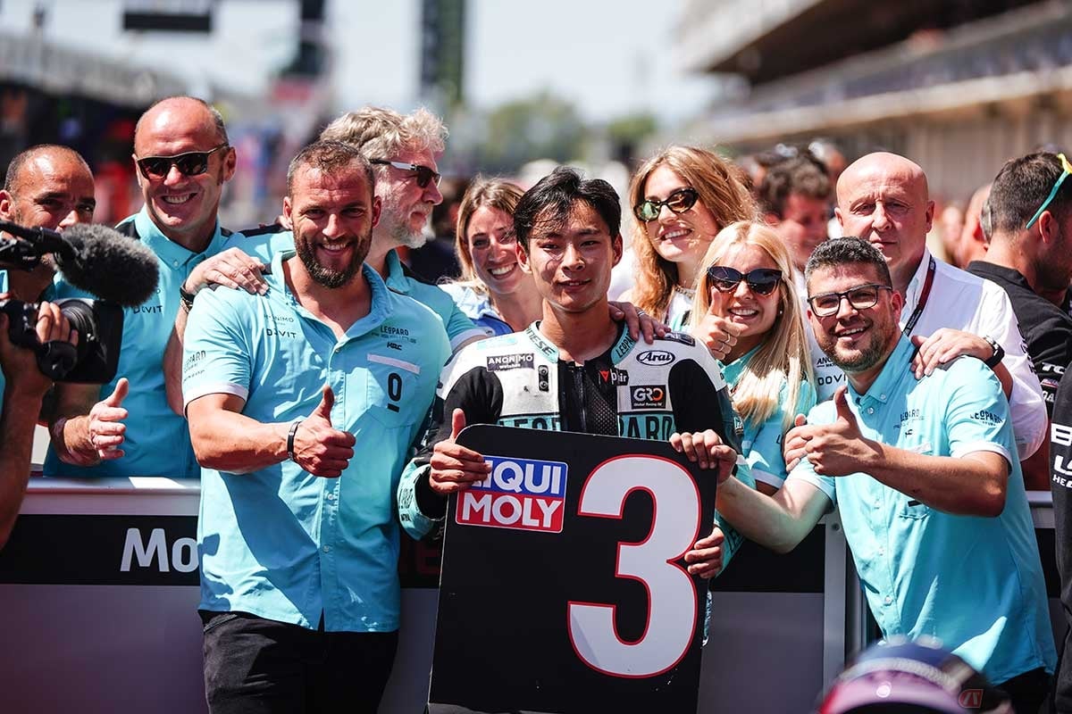 MotoGP第9戦カタルーニャGP】Moto3クラスで鈴木竜生選手が2戦連続の3位