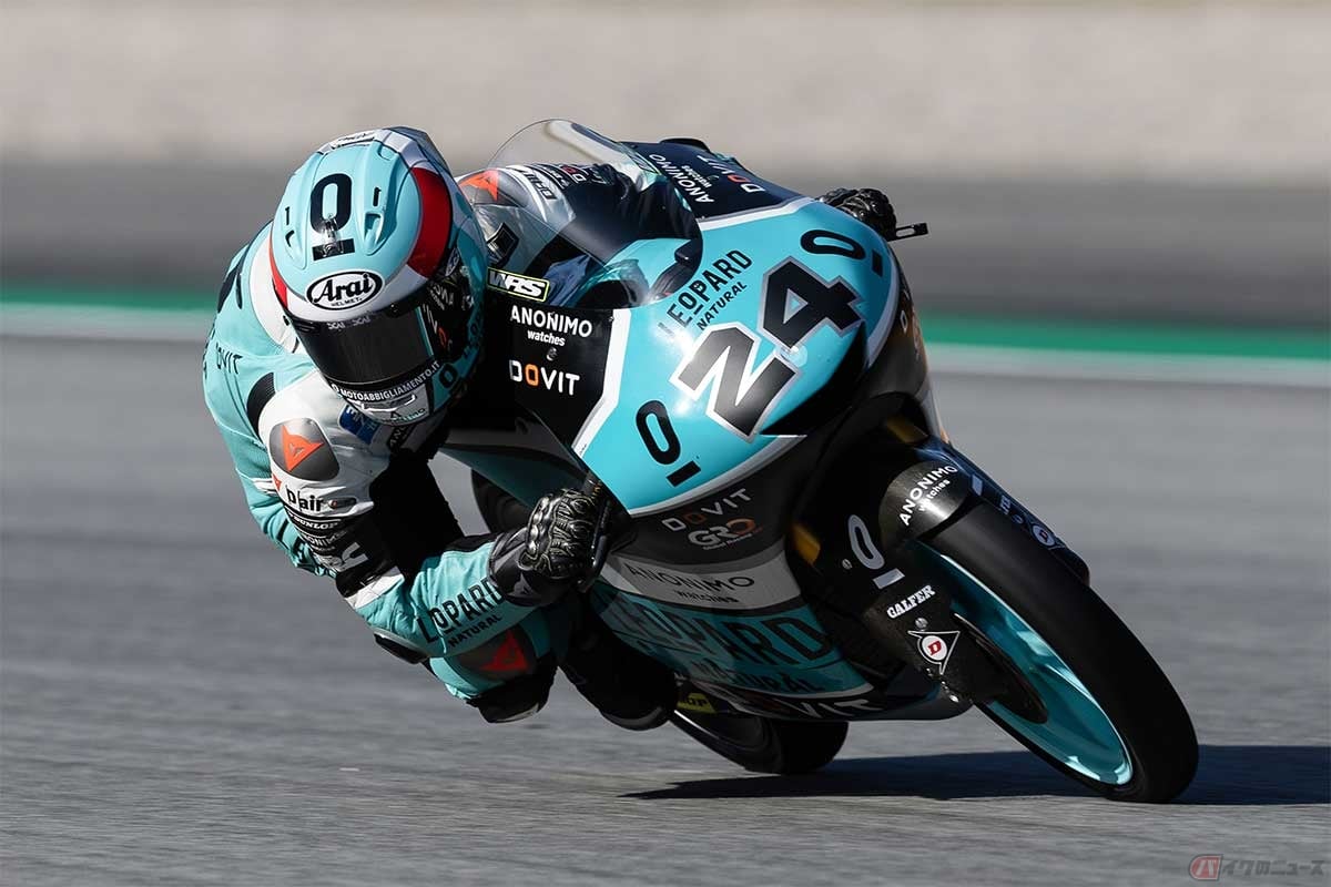 【MotoGP第9戦カタルーニャGP】Moto3クラスで走る鈴木竜生選手
