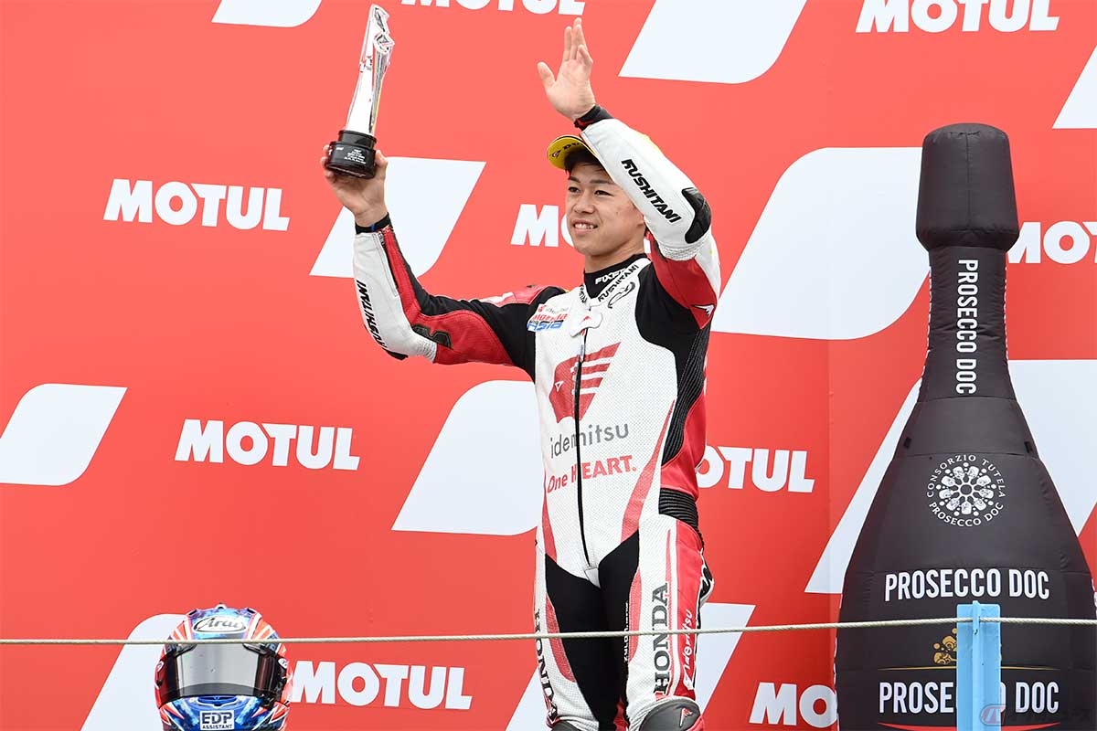 Moto2クラス参戦2年目の今季、オランダGPを終えて1勝を含む5度の表彰台を獲得している