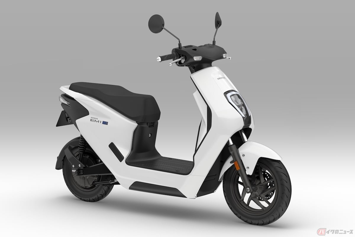 8月から一般販売されるホンダの原付一種の電動二輪パーソナルコミューター「EM1 e:」