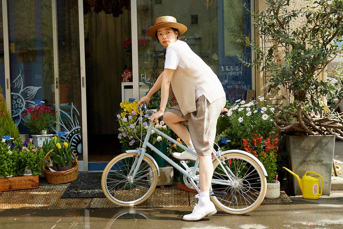 tokyobike×HOBONICHIによるコラボ自転車「わたしの自転車。」