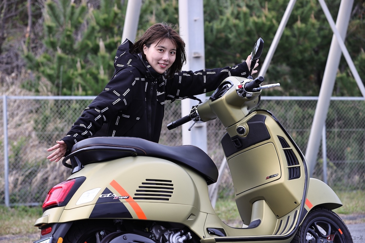 アクティブに走ることができるベスパの「GTS SUPERSPORT 300」に試乗します