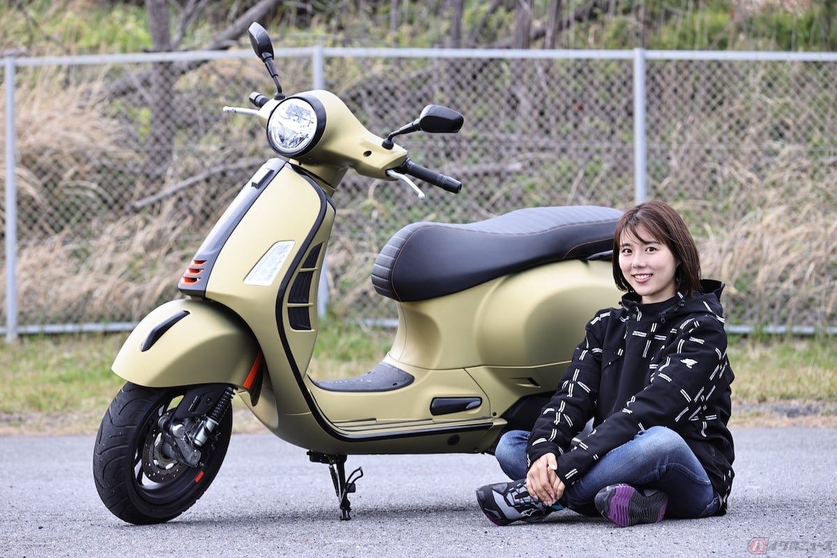 ベスパの「GTS SUPERSPORT 300」に乗ってお洒落をしたい