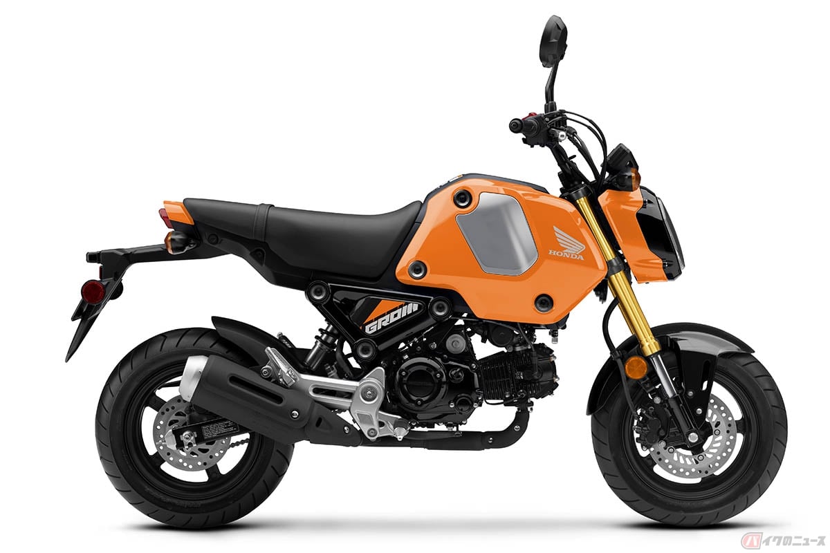 ホンダ「グロム」2024年モデル