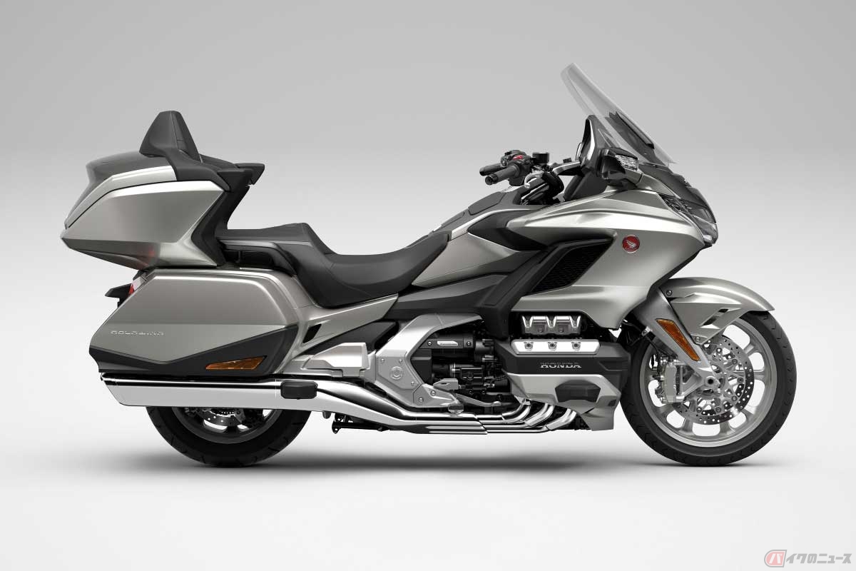 現行の国産バイクで最大の排気量1833cm3を誇るホンダ「Gold Wing Tour」