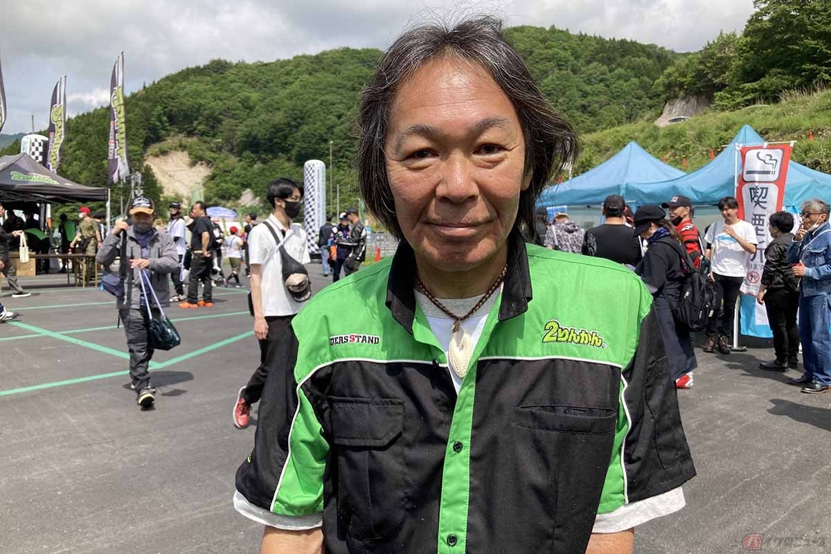 この日はもとより毎回、『2りんかん祭り』には愛車のハーレーで駆けつける『2りんかん』代表取締役社長の石渡氏。バイク好きとしての目線を忘れず、毎回、訪れるユーザーを楽しませようと尽力する姿勢には脱帽です