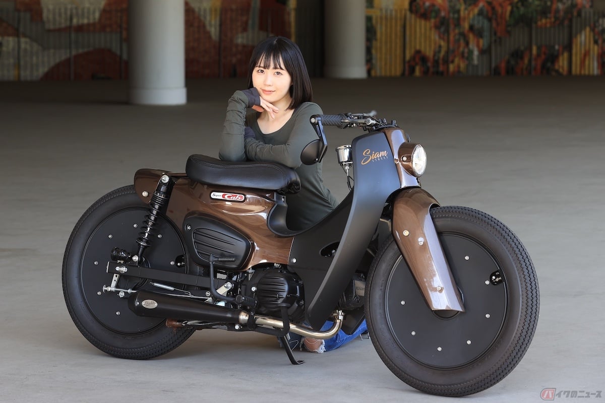 スーパーカブ110をカスタマイズしたK-SPEED「SIAM STREET B」