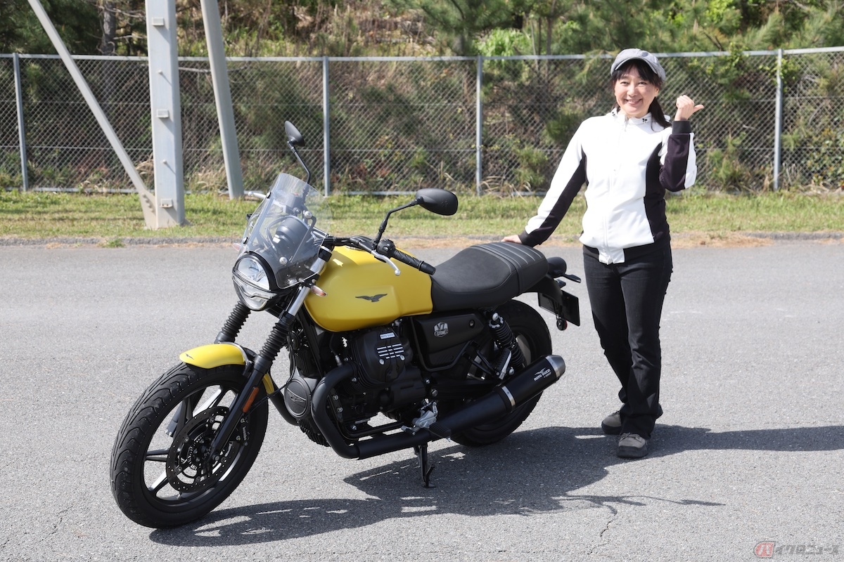 もっと乗りたい、もっと乗っていたいと思わせてくれるモトグッツィの「V7ストーン」